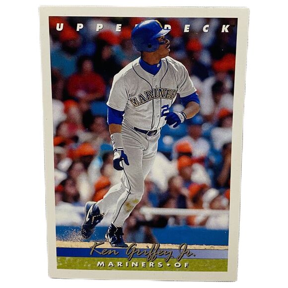 1992 Upper Deck #355 Ken Griffey Jr. Seattle Mariners Baseball Card - Picture 1 of 5